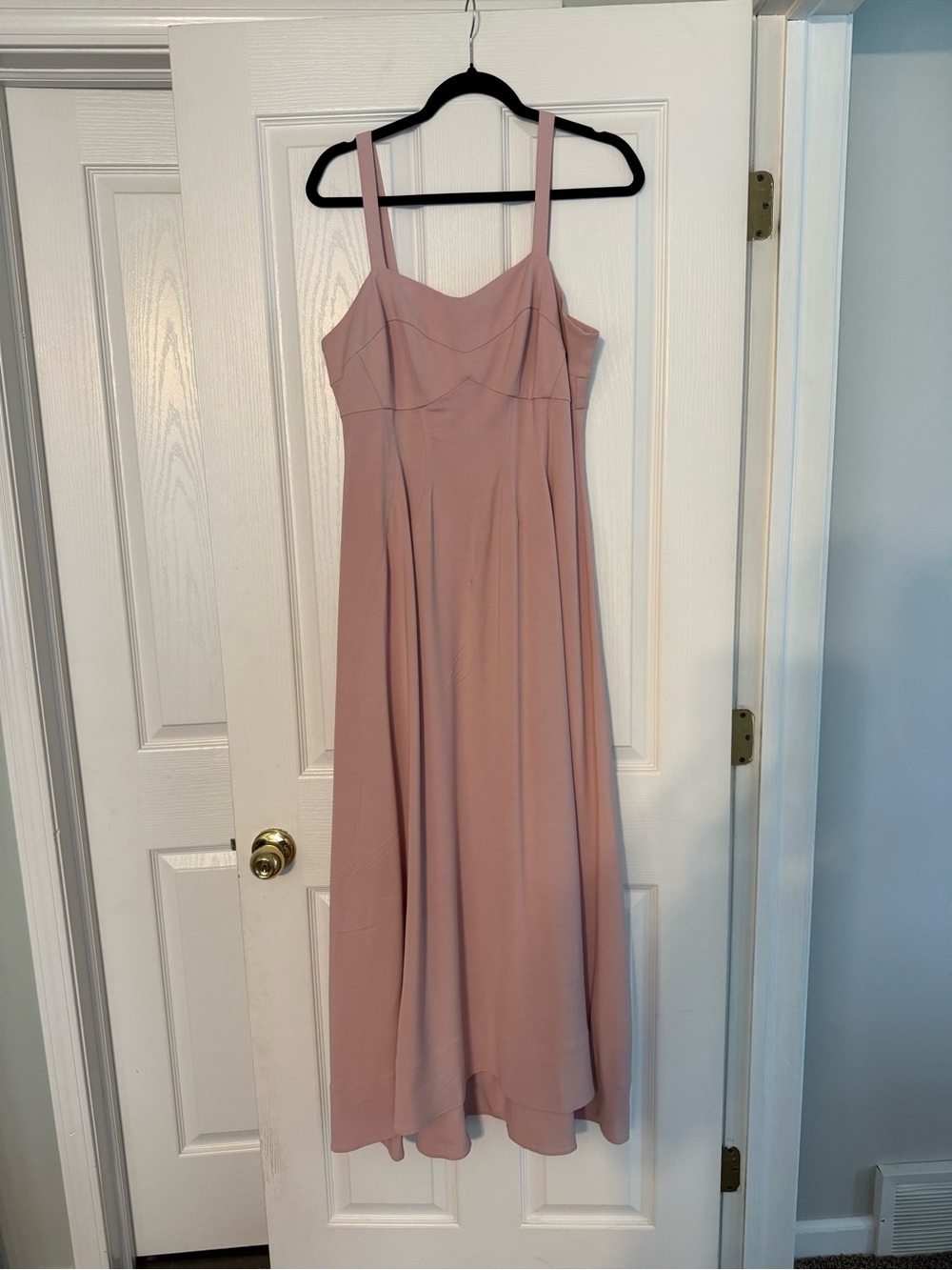 Classic Sleeveless Blush Pink Dress